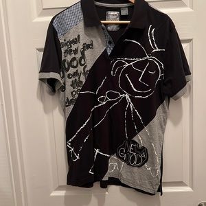 Desigual Polo Shirt-Size XL